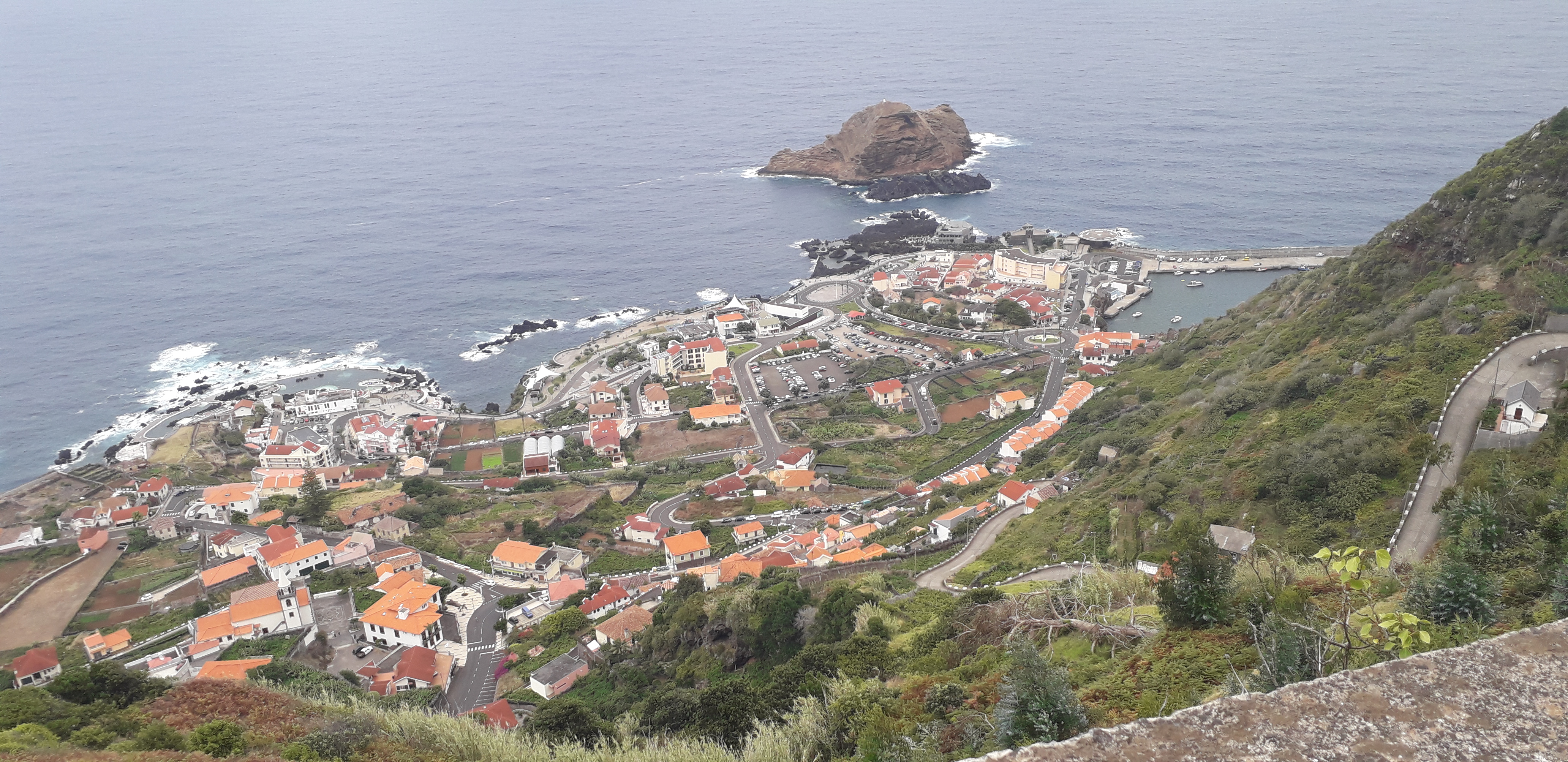 Viewpoint of Porto Moniz along the ER101